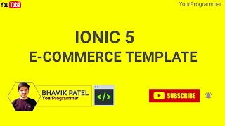 Ionic 5 E-commerce Template screenshot 5