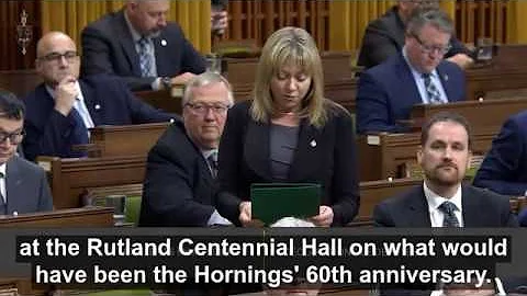 Statement - MP Tracy Gray on Donna Horning (from F...