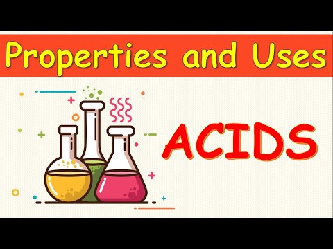 ACIDS | Properties and Uses | Science - Introduction to acid and base
