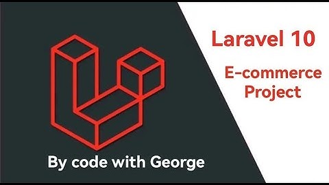 Laravel Ecommerce API project from scratch Full Project