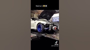 Piston has left the stratosphere! #gtr #boom #dyno #explosion #nissan #turbo #boosted