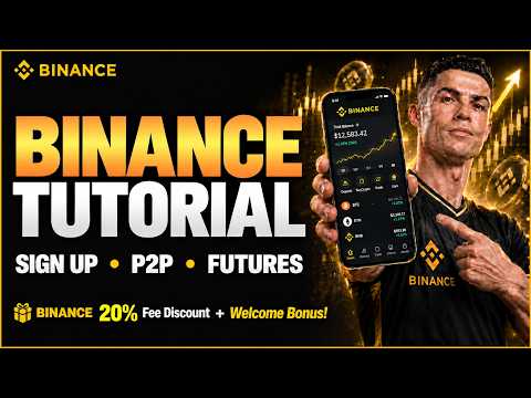 Binance Tutorial 2026ㅣComplete Beginner Guide From Sign Up to Trading