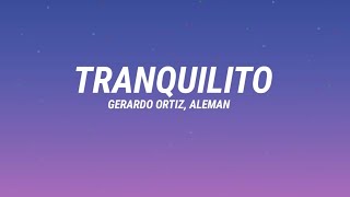 Tranquilito Remix - Gerardo Ortiz, Aleman - (Letra\/Lyrics)