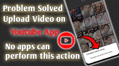 Problem Solved "No apps can perform this action" | Latest method 2021 | Fast and easy steps