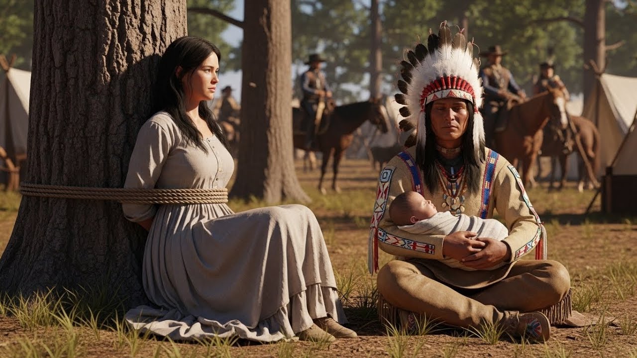 The Comanche Chief’s Bleeding Son Cried for Hours—Until a Bound White Slave Began to Sing