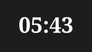 5 Minutes 43 Seconds Timer