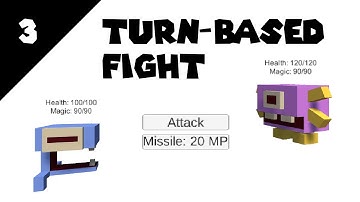 Creating the Turn-Based Battle - Turn-Based Fight PART 3