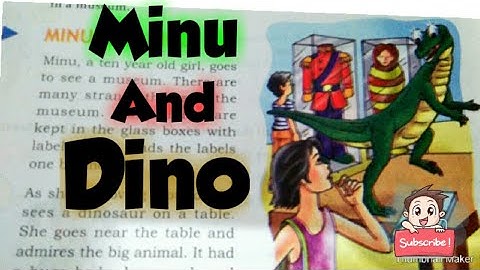Minu and Dino || English Reader || Class-3 || Vandana Jha