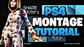 How To Edit Fortnite Videos On SHAREfactory (PS4 Tutorial)