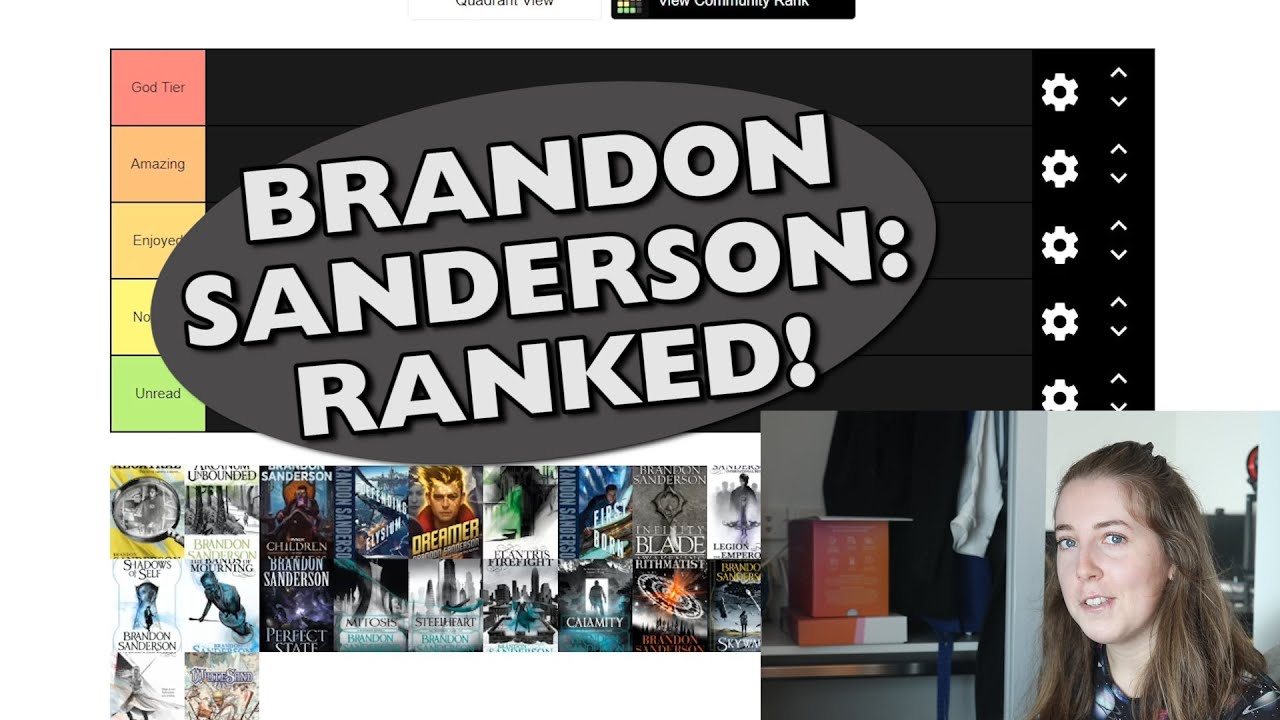 list of brandon sanderson books in order