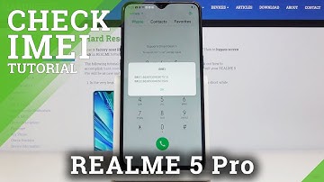 How to Check IMEI & SN in REALME 5 Pro – IMEI Status