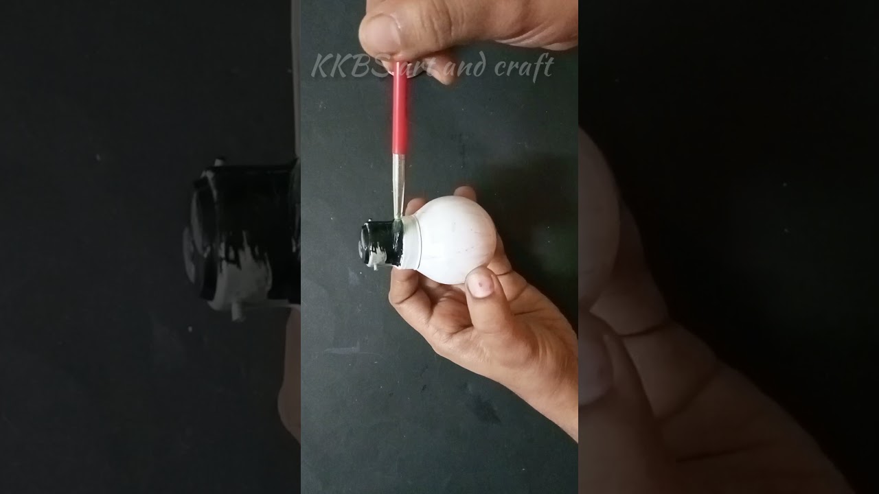 Snowman ☃️ | Waste Bulb Snowman | Christmas decoration Ideas 