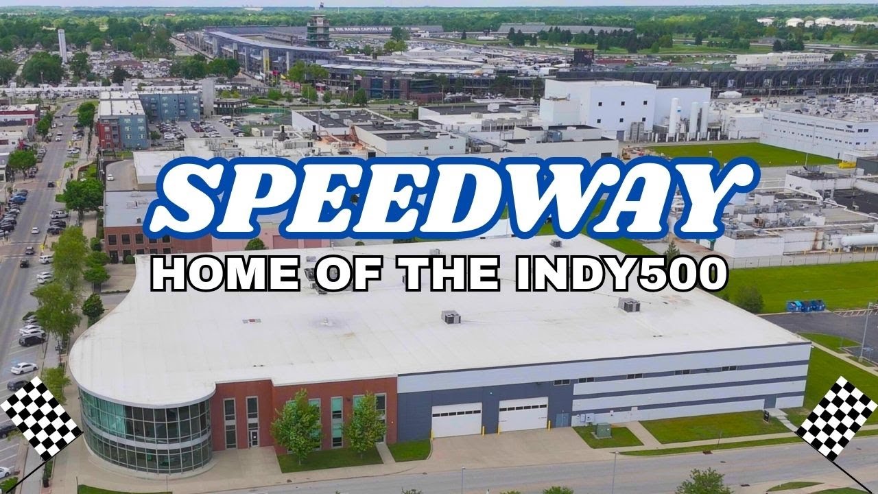 Speedway, Indianapolis | Tour | Drone + Car POV | Home of the Indy 500