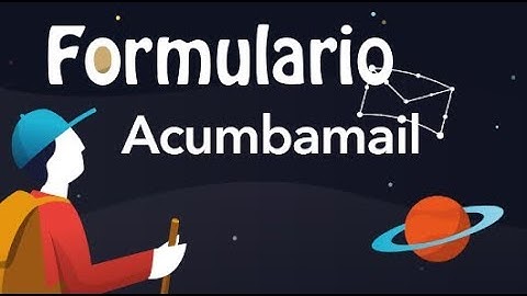 formulario acumbamail
