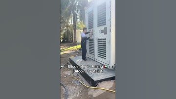 Bitmain Antspace HK3 V6 Liquid Cooling Bitcoin mining Container Dubai, UAE #bitcoin  #bitcoinmining