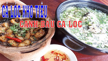 CÁ LÓC KHO TIÊU, CANH BẦU Món ngon Dân Dã - XANH TV