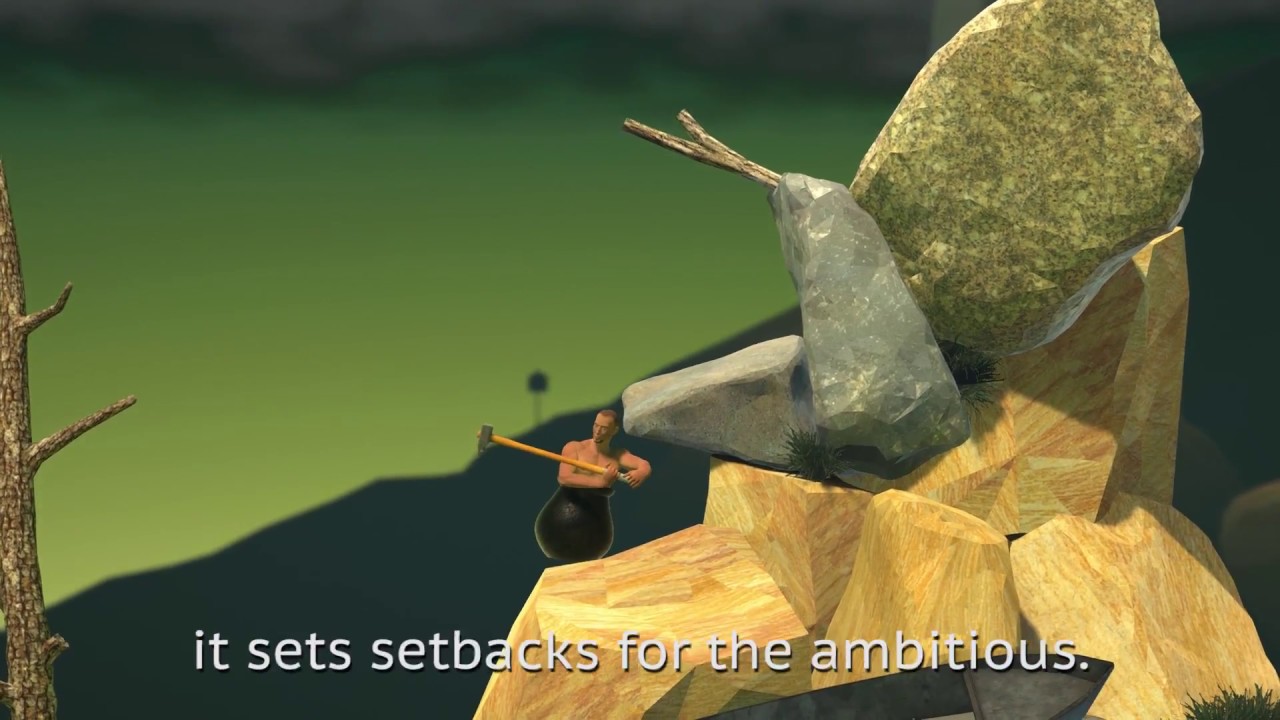 Getting Over It with Bennett Foddy MOD APK cover
