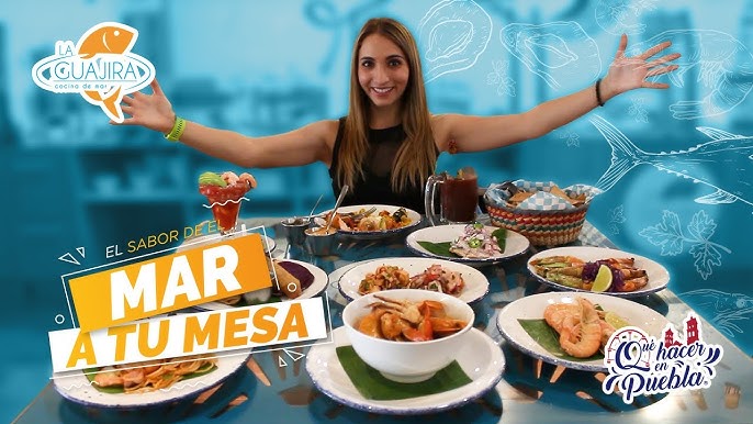 ?¡MEGA BUFFET mar y tierra! ? x $249 en Mina Marina ? a UNA calle de la  Pirámide de Cholula ?? - YouTube