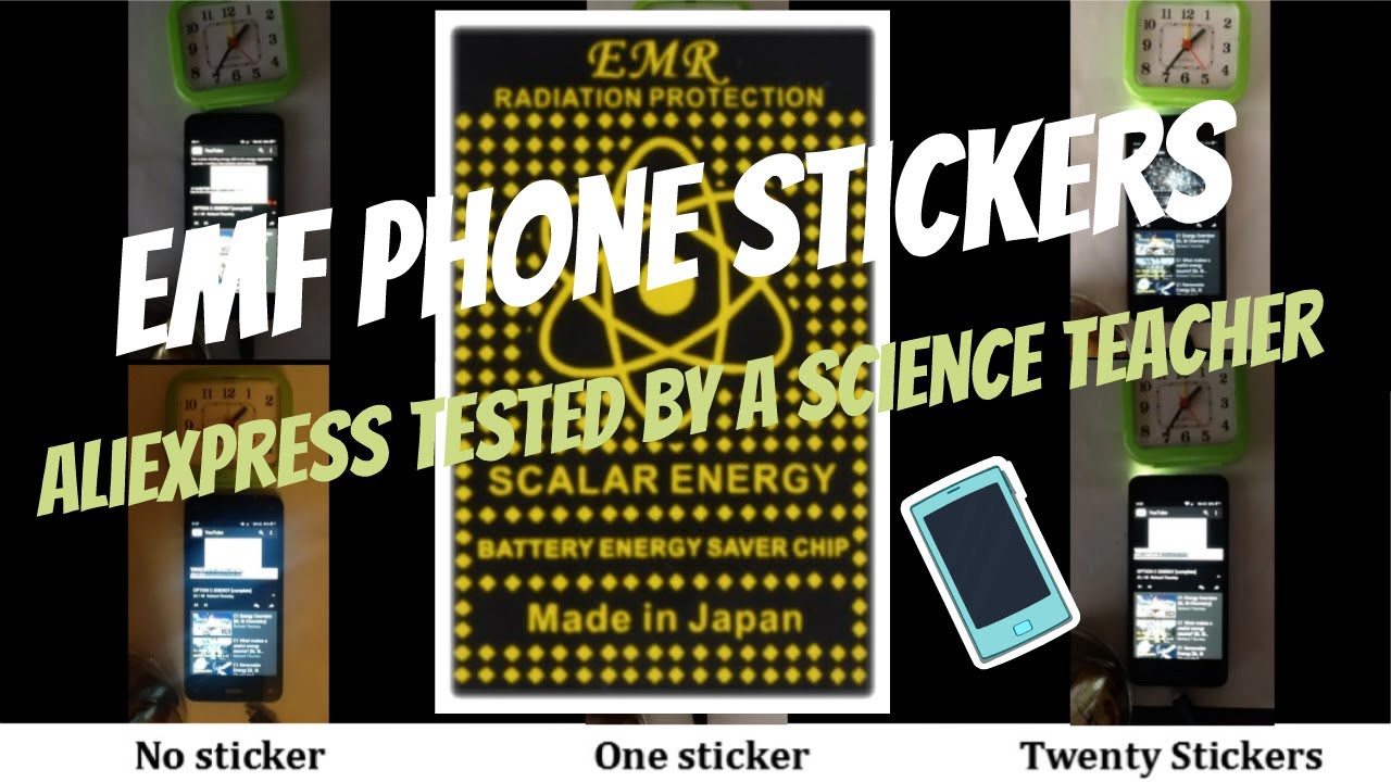 Aliexpress: Emf Phone Stickers Tested By A Science Teacher