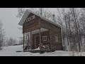 First Big Snowstorm, Winter is Here at the Offgrid Homestead