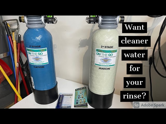On The Go OTG3NTP3M Portable Water Softener - Replacement Water Filters 