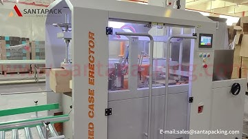 #shorts Upgraded high speed case erector!!Automatic forming box-Santa Pack