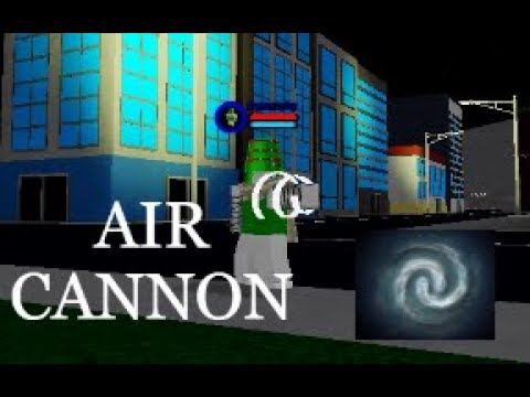 Air Cannon Showcase Boku No Roblox Youtube