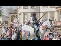 Medieval jousting at sewerby hall and gardens