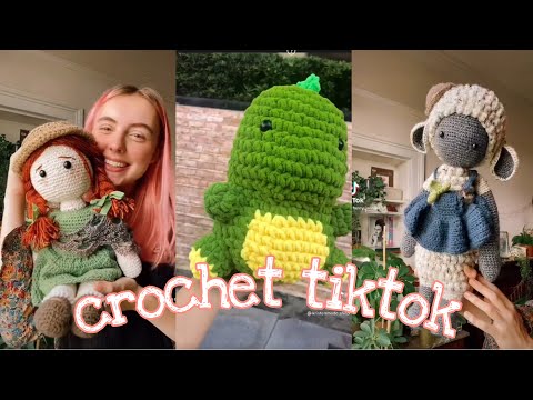 TIKTOK CROCHET KNITTING COMPILATION #009 | crochet amigurumi edition