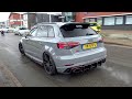 530HP Stage 2 Audi RS3 8V Sportback with Milltek Exhaust - LOUD Accelerations & Revs !