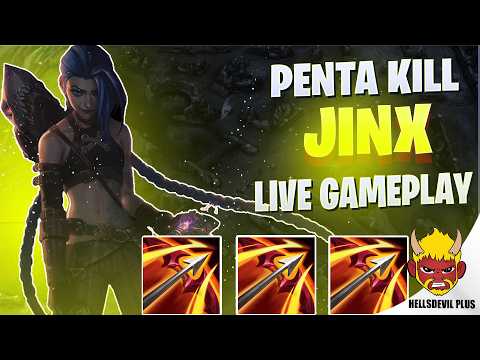 How to Carry Teamfights as Jinx in League of Legends: Wild Rift