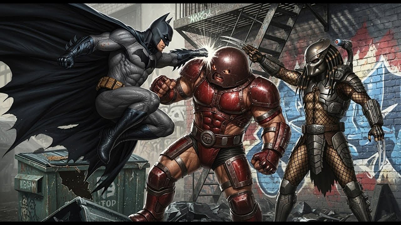 Ultimate Hunt Begins: Batman vs Juggernaut vs Predator | Full Movie ...