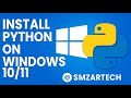 How to Install Python on Windows 10/11 – Step-by-Step Guide. #python