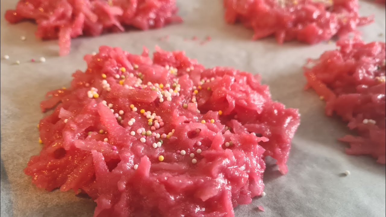 🇸🇷 Surinaamse kokos koek Kronto|Surinamese coconut biscuit|