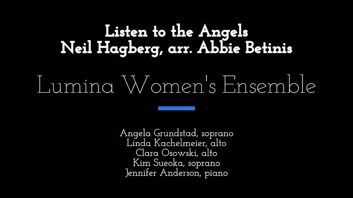 Listen to the Angels - Neil Hagberg