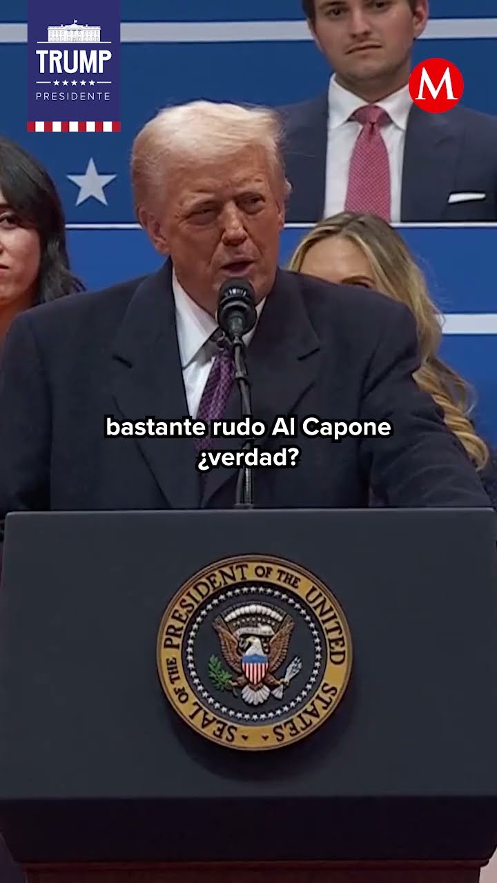 Trump se compara con Al Capone y se BURLA de Kamala Harris