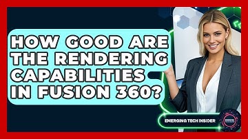 How Good Are The Rendering Capabilities In Fusion 360? - Emerging Tech Insider