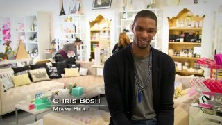 Chris Bosh on leaning in for his #1 teammate – his wife