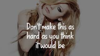Avril Lavigne - Not Enough (Lyrics)