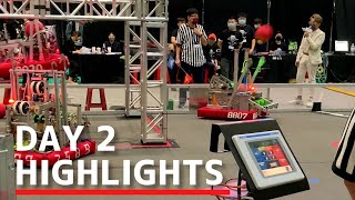 Day 2 Highlights - 2022 FRC Rapid React New Taipei City x Hon Hai Regional|FRC Team 8807 SCREW IT