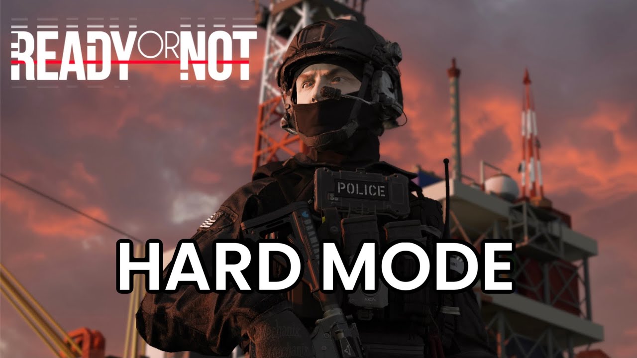 Ready or Not hard mode is HARD
