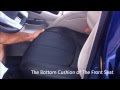 How to install Clazzio car seat cover for the Front seat.
