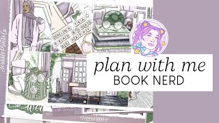 Plan With Me ☆ Book Nerd (Scribble Prints Co)