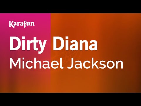 Dirty Diana - Michael Jackson | Karaoke Version | KaraFun