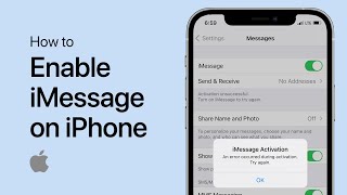 How To Enable iMessage on iPhone - Easy Guide