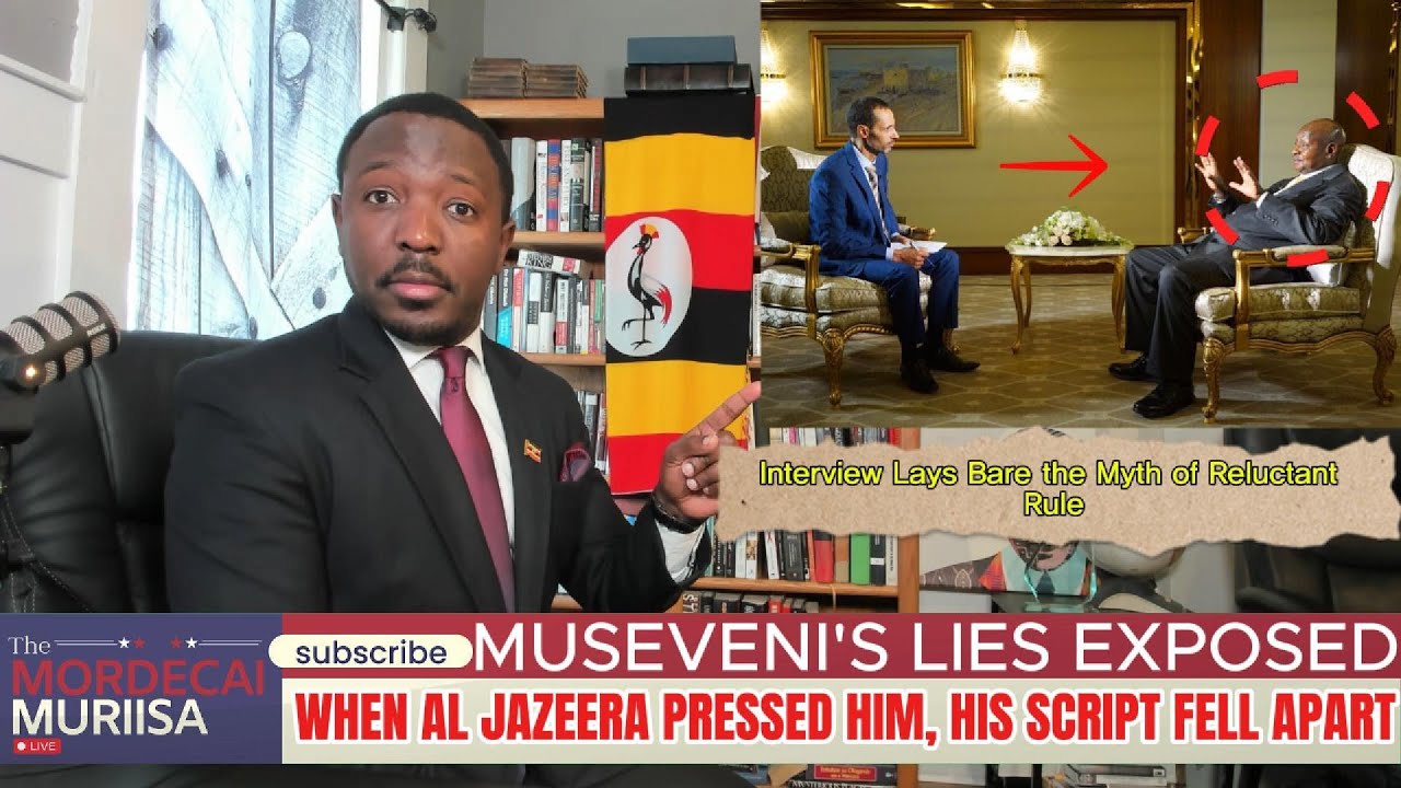 Museveni's Lies Exposed: When Al Jazeera Pressed Him, His Script Fell Apart.