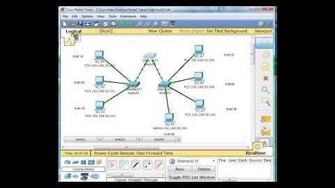 Configure Trunks using Packet Tracer   Cisco CCNA Part 3   Free Computer Science Video Lecture
