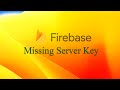 How to get missing firebase server key from firebase console in Hindi
