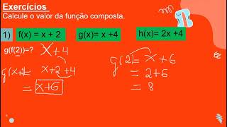 Funcao Composta Correcao Da Parte Ii Youtube