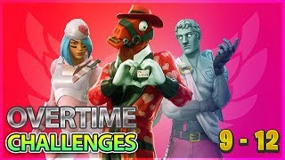 Fortnite Overtime Challenges Guide - Challenges 9 - 12 Free Season 8 Battle P